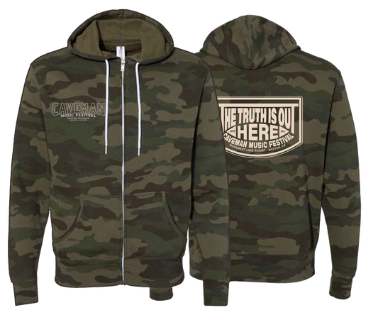 CMF24 - Zip-Up Camo Sweatshirt