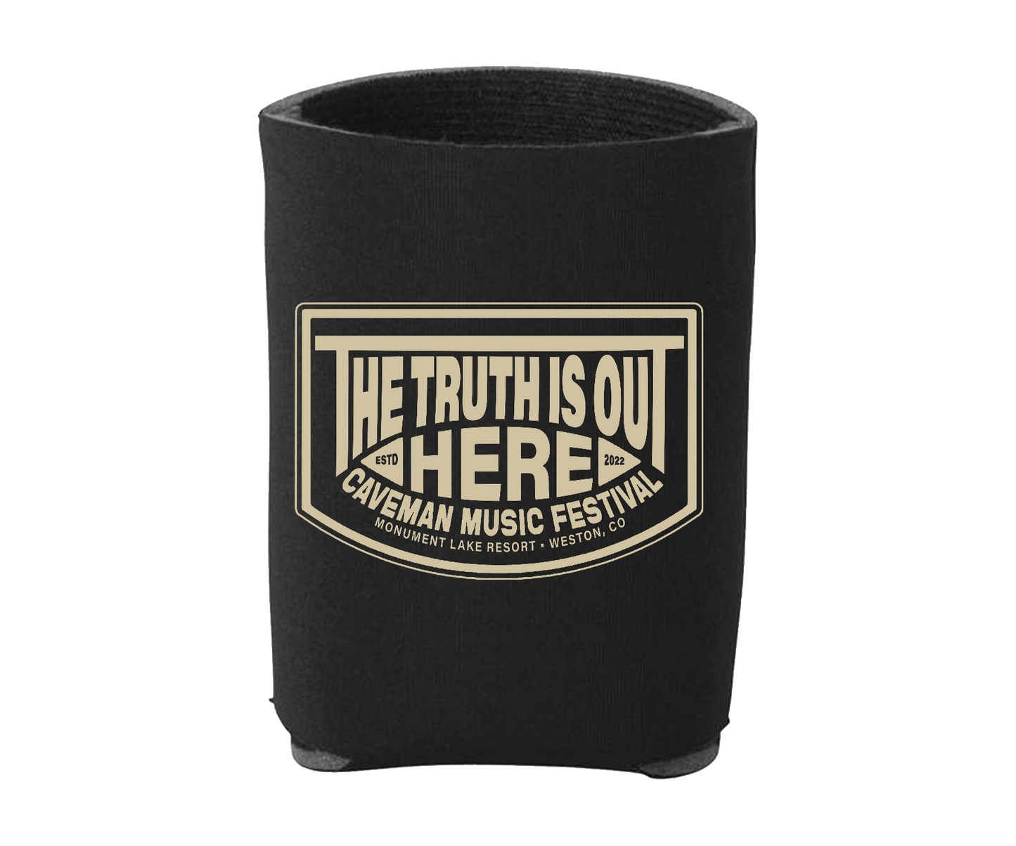 Caveman Music Festival - Truth Koozie