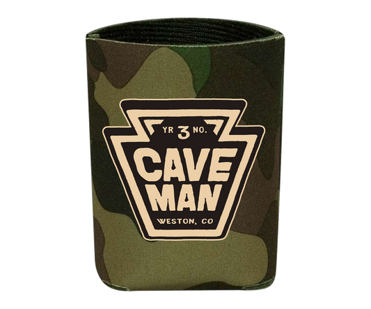 Caveman Music Festival - Camo Koozie