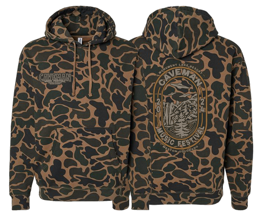 Caveman Music Festival - Camo Pullover Sweatshirt