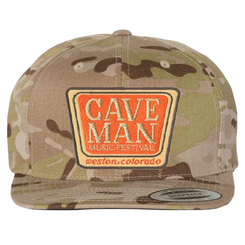 Caveman Music Festival - Retro Camo Hat