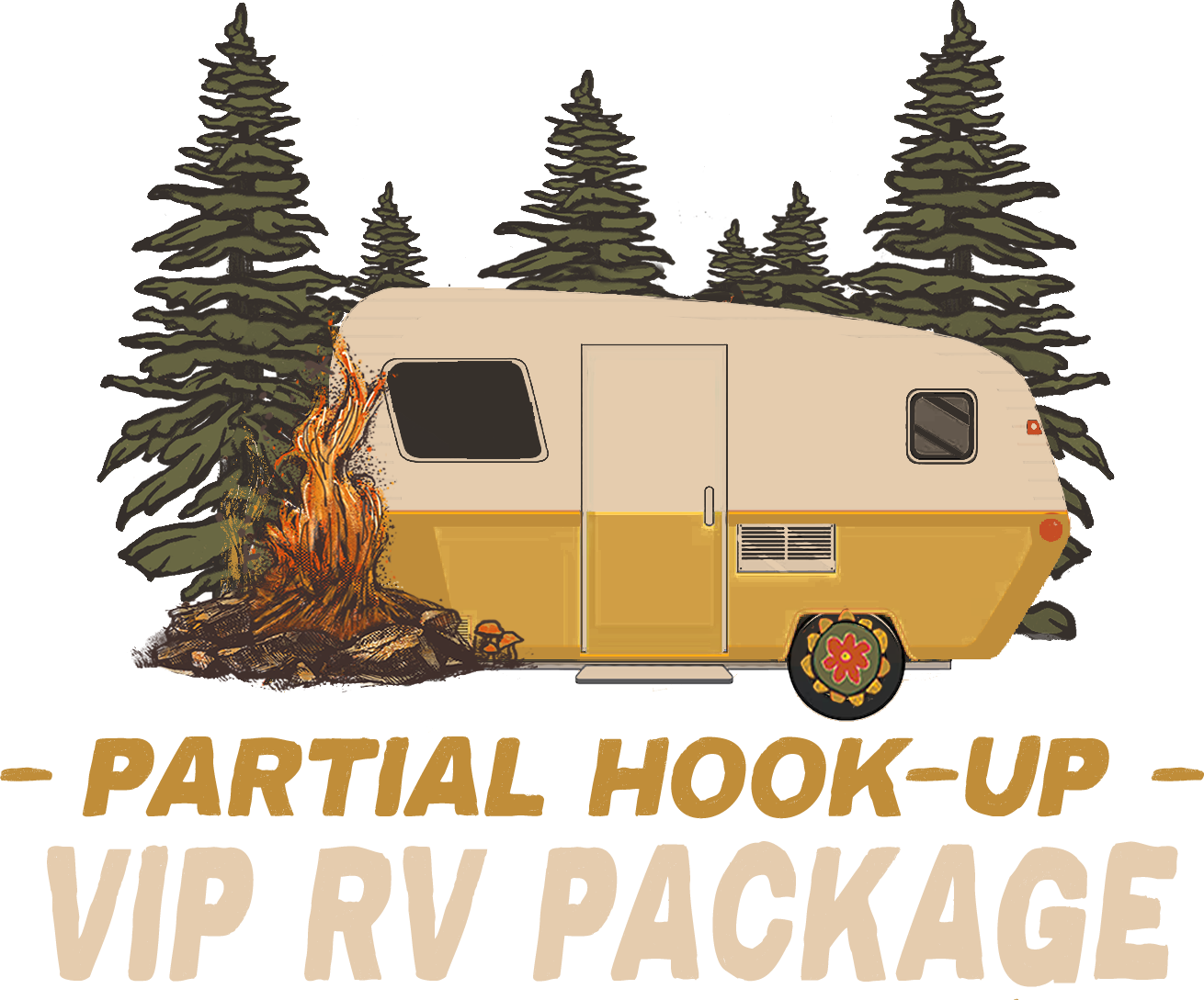 25' PARTIAL HOOK-UP VIP PACKAGE