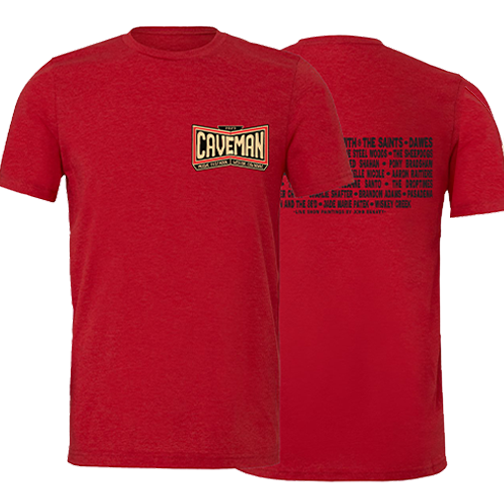 CMF23 - Red Line-Up Tee