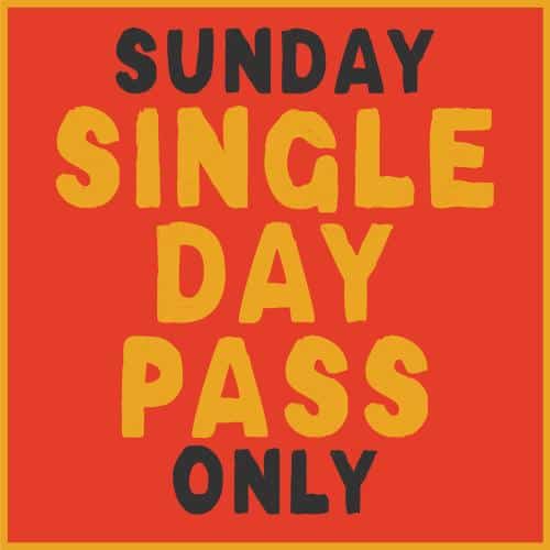 Sunday single day pass
